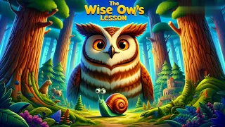 Bedtime Stories Wisdom Corner: The Wise Owl's Lesson | Bedtime Story for Kids in English | Storytime