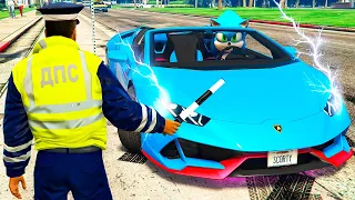 ГАИШНИК ОСТАНОВИЛ СОНИКА 2 в ГТА 5 МОДЫ! SONIC X BOOM и ОБЗОР МОДА в GTA 5 ВИДЕО MODS