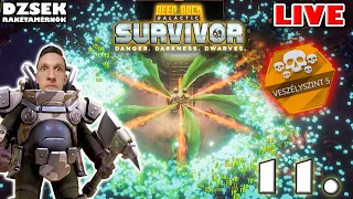 🔴 Deep Rock Galactic SURVIVOR - 11. Rész - Végtelen bogártenger!