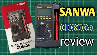 SANWA CD800a DIGITAL MULTIMETER | UNBOXING ORIGINAL NA TESTER | KUAriel tv July 2, 2020