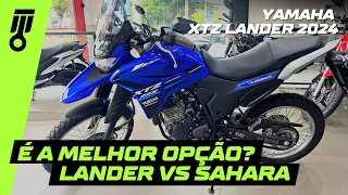 Yamaha XTZ 250 Lander 2024 - Vale a pena ao invés da Honda Sahara 300?