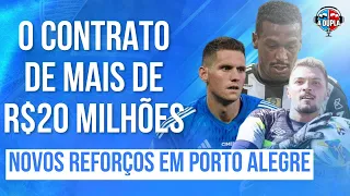 🔵⚫️ Diário do Grêmio KTO: Edenílson e Rafael chegaram! | Contrato milionário | Time misto