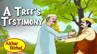 Akbar Birbal Tales In English | A Tree's Testimony | English Animated Stories For Kids