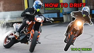 HOW TO DRIFT (SUPERMOTO) | Tutorial How To Powerslide