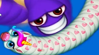 🐍WORMSZONE.IO | Rắn săn mồi / Epic Worms Zone Best Gameplay! | Biggiun TV