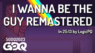 I Wanna Be the Guy Remastered by LogicPQ in 25:13 - Summer Games Done Quick 2023
