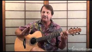 Black Water Free Guitar Lesson - Doobie Brothers