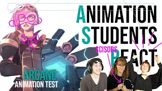 Animation Students React to: Arcane Animation Test