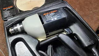 The Most Popular Corded Drill in History, Black & Decker 1980's Home Utility