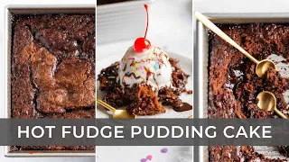 Super Easy Hot Fudge Pudding Cake