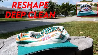 THE ONLY WAY TO RESTORE VINTAGE SNAPBACKS. DEEP CLEAN/RESHAPE