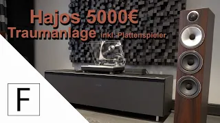 Platte und Streaming? Hajos Traumanlage für 5000€ | B&W 704 S3, Technics SL1500EC & Powernode!