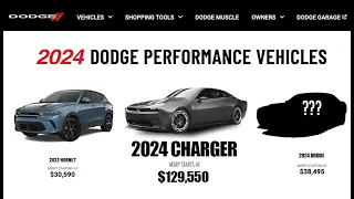 Dodge 2024 Line Up