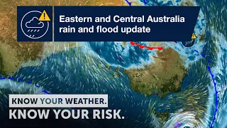 Severe Weather Update: Eastern and Central Australia rain and flood update - 10 Nov 2021