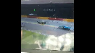 ENORMOUS CRASH AT 24 HOURS OF SPA