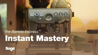 Instant Mastery | You’re a press away from coffee fit for a barista | Sage Appliances UK