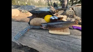 Backpacking the Sierras On The Quest For Golden Trout (Catch and Cook)