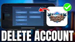 How to Delete Mobile Legends Account Permanently (2024) | iPhone/Android