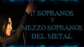 17 MEJORES SOPRANOS Y MEZZOSOPRANOS DEL METAL!