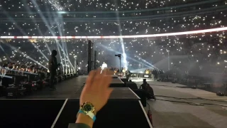 Anthiny Joshua ring walk Wembley 2017