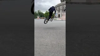 BMX Trick manual 180 #bmx #shorts