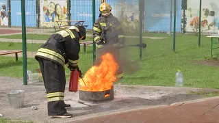 Зональный этап конкурса «Лучшая дружина юных пожарных»