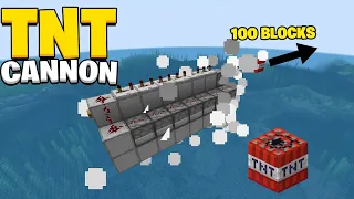 The Best TNT Cannon For Minecraft 1.20 Long distance