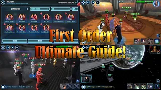 First Order Ultimate Guide! - Everything you can do with the faction! - Star Wars: Galaxy of Heroes