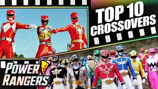 top 10 Power Rangers crossovers of ALL TIME! (w/ OrangeRangerVideos)