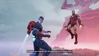 Galactus vs los Avengers | Evento Completo de Fortnite en español latino