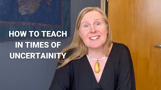 How To Teach In Times Of Uncertainty | HGSE Professor Sarah Dryden-Peterson