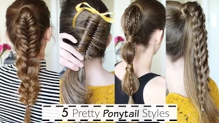 5 Ponytail Hairstyle Ideas | Ponytail Hairstyles | Braidsandstyles12