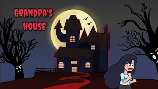 grandpa ' s house || krishnartoon