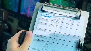 Writing down ATC instructions - Pilot's Shorthand