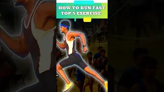 How to run fast ⏩ Top 5 exercise #bitturunner #speed #fast #viralvideo #runningtips