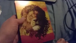 Unboxing The Lion King (2019) 4K Ultra HD Steelbook And DVD