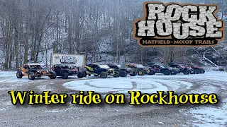 Hatfield McCoy Rockhouse Trail Winter Ride | Can Am X3 | XRC | Polaris PRO XP | Turbo S