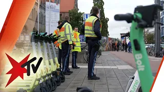 E-Scooter-Chaos in Deutschland? Unterwegs mit Polizei und Ordnungsamt | stern TV