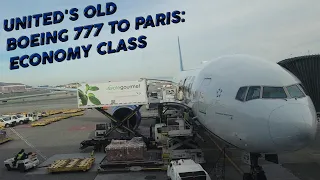 United Airlines: Economy Class (Boeing 777-222ER)(UA 990: SFO - CDG)