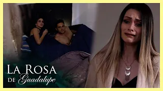 Celeste encuentra a su prometido con otra en la cama | La rosa de Guadalupe 1/4 | Quien bese mejor