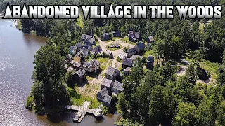 Abandoned Film Set in the woods...(Secret village) | Salem film set.