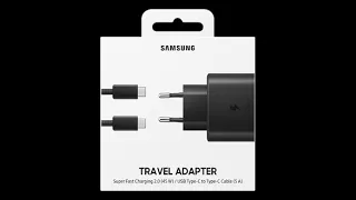 Samsung Adapter Super Fast Charge 2.0 (45w) как быстро зарежает