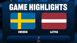 Sweden vs. Latvia - 2016 IIHF Ice Hockey U18 World Championship