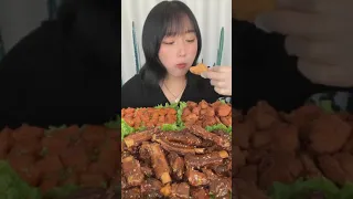 ASMR (COOKING & EATING) SPICY SEAFOOD#71