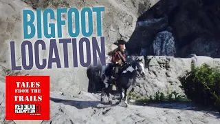 RDR2: Talking with Bigfoot | Large Man | Locate Bigfoot Red Dead Redemption 2