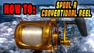 ALWAYS GET THE FISH TO THE BOAT!  Captain Rick Murphy's simple TRICK to Spooling Conventional Reels