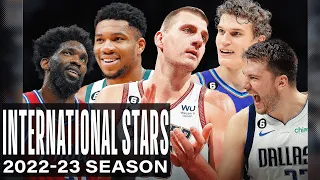 1 Hour of International Stars BEST Moments from the 2022-23 NBA Season! | #BESTOfNBA