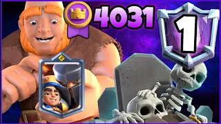 Top 1/ 4031🥇 with Giant Graveyard Deck.!