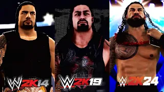 Roman Reigns Entrance Evolution (WWE 2K14 - WWE 2K24)