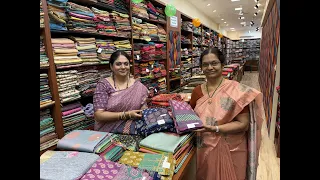 Shopping at Shiv Sarees Discount Sale up to 15% New Munga Silk,Kurinji cotton, Kancheepuram silk